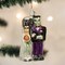Old World Christmas 4.5 Inch Frankenstein & Bride Halloween Tree Ornament , Halloween